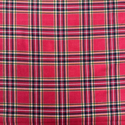 Japan | tartan 方格紋 | cotton printed corduroy 薄燈芯絨