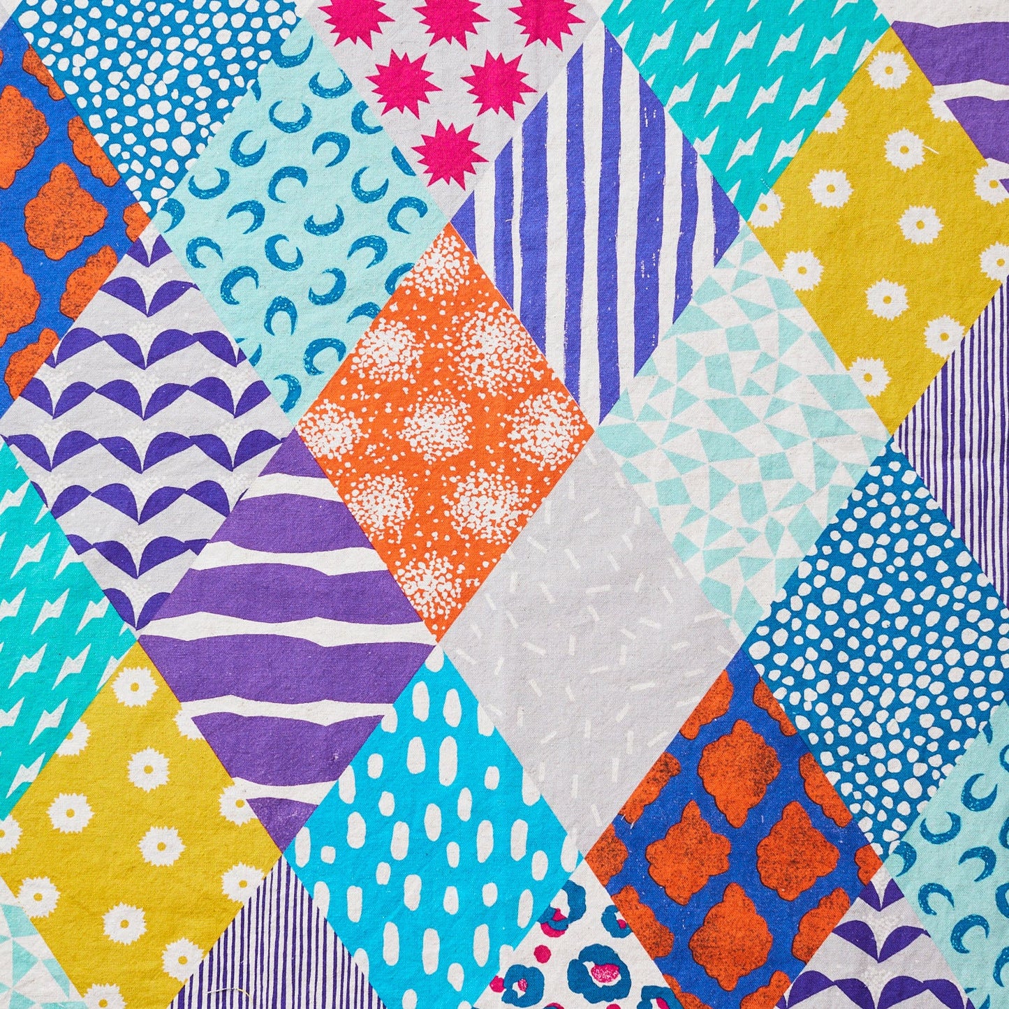 echino | Rhombus | cotton linen 棉麻