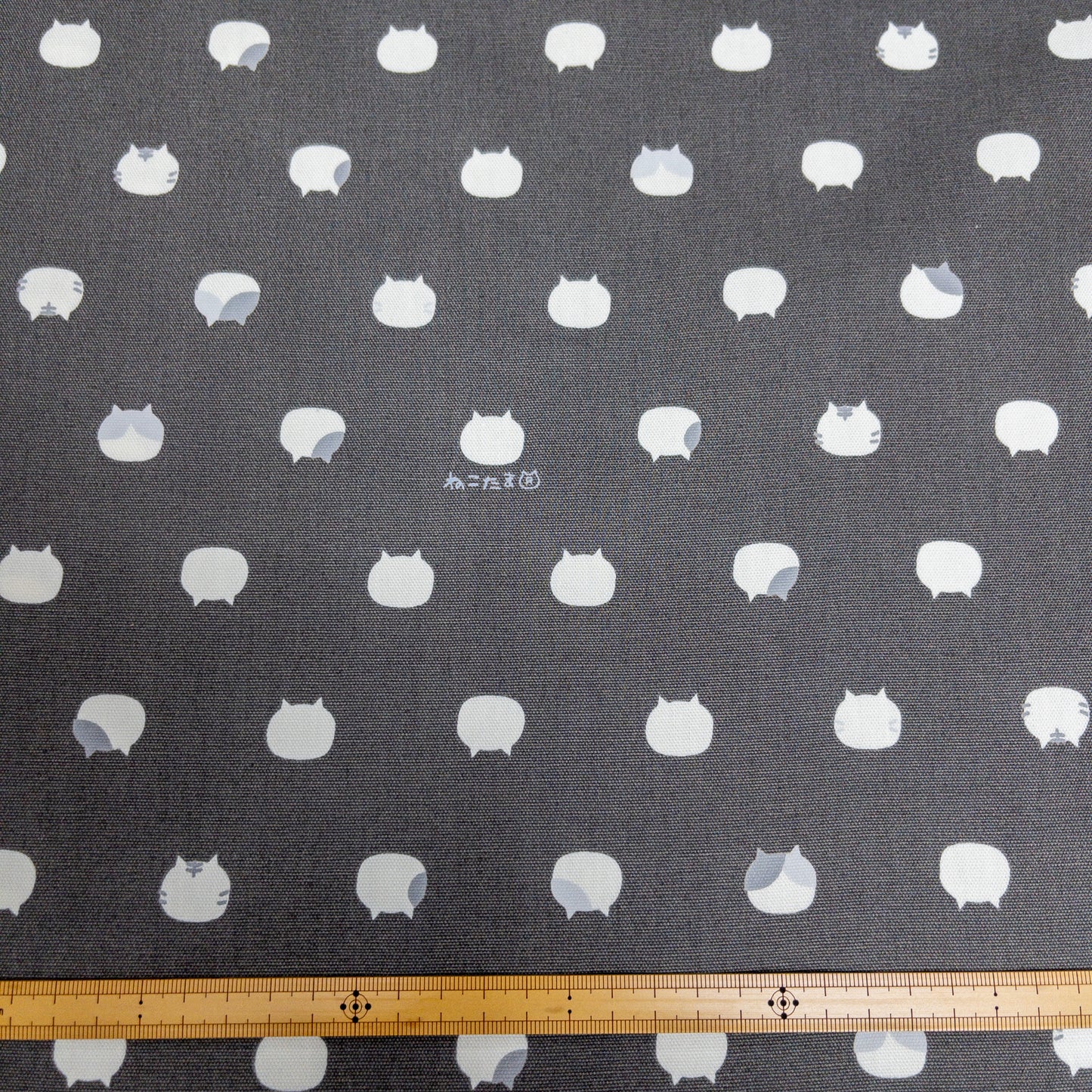 Japan | 「ねこたま」cat heads 彩色小貓頭 | cotton printed oxford 純棉