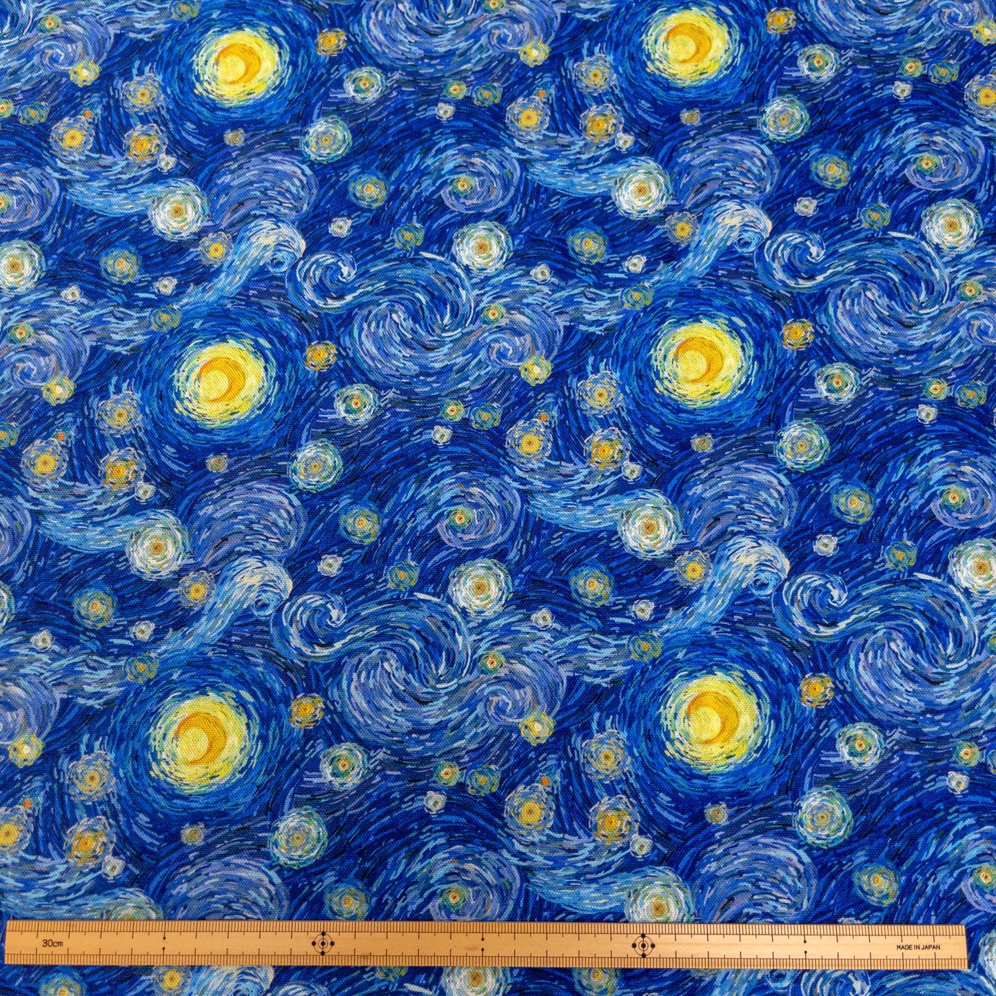 Taiwan | art 名畫風格星夜 | cotton printed oxford 純棉