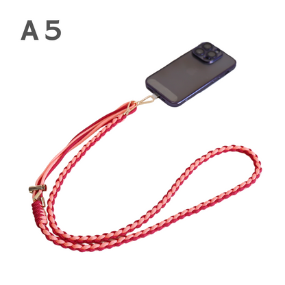 Lok Pattern│ 可調節長度 - 傘繩編織電話繩材料包DIY kit A + 教學影片