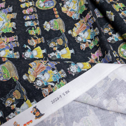 Japan | 『Hoyoka』Snow White Cats 白雪貓貓 | cotton printed sheeting 純棉