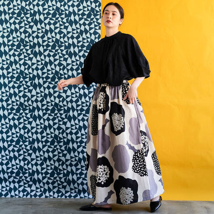 echino | Cloud flower | cotton linen 棉麻