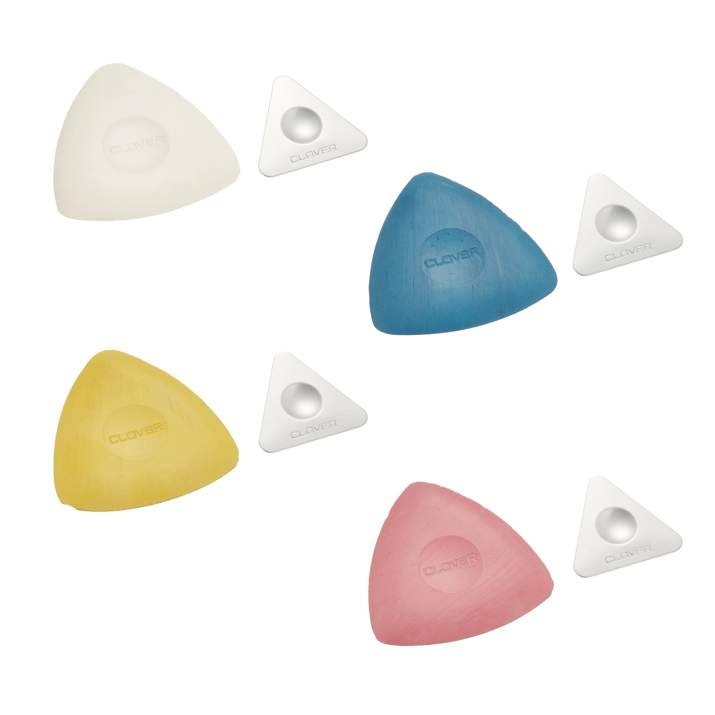 Clover tailor's chalk with sharpener 三角劃粉 附專用削筆刀