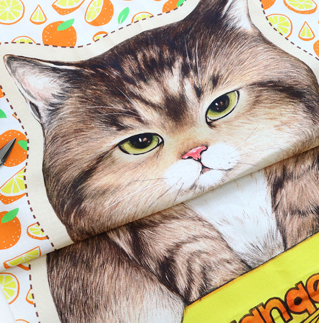 Unclecat 貓叔叔 | 厭世虎紋貓貓 cat panel 定位布