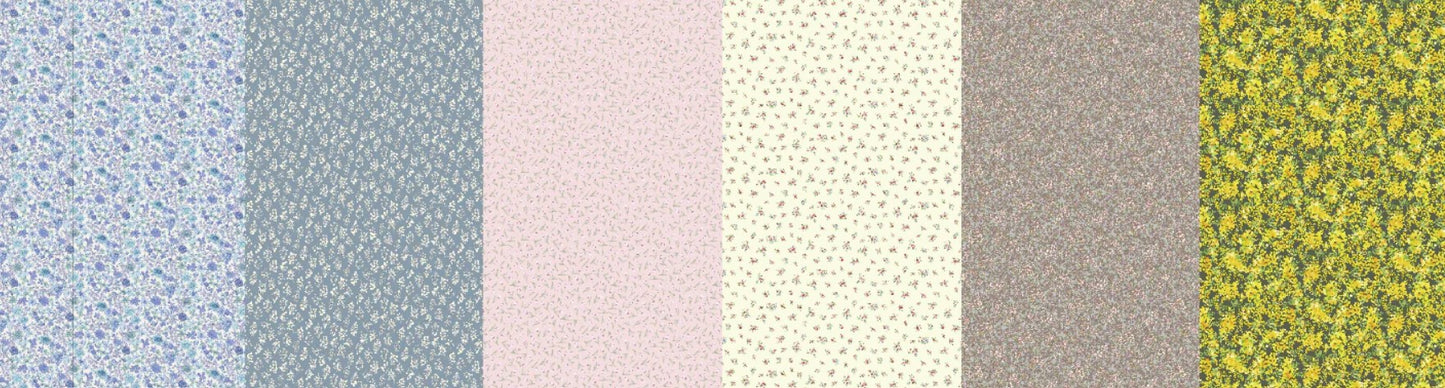 Japan | オビツ製作所x kokka Petit Closet Flowers Lawn 碎花 | cotton lawn 薄棉