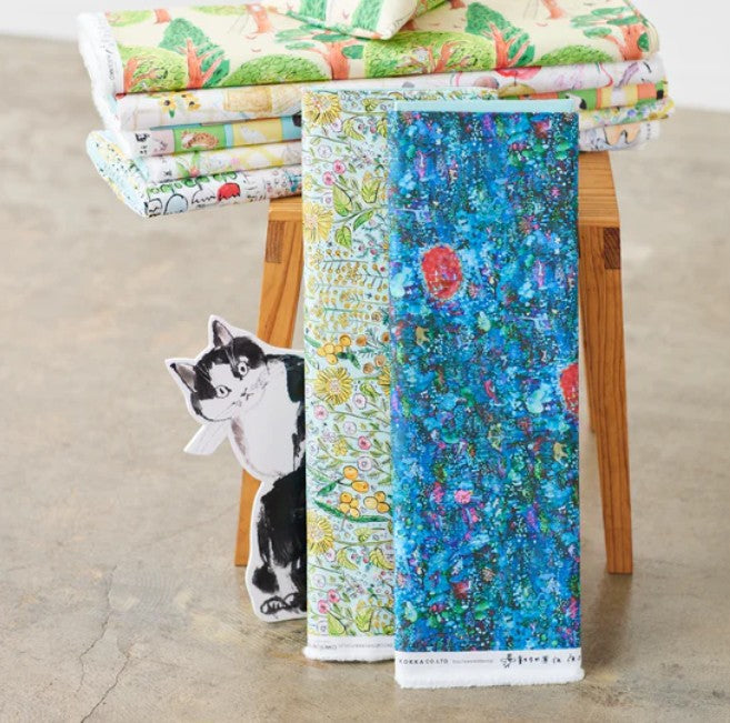 Paper message | zoo night 動物園夜 | cotton printed sheeting 純棉