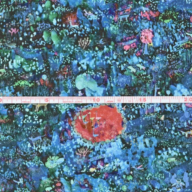 Paper message | zoo night 動物園夜 | cotton printed sheeting 純棉