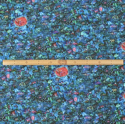 Paper message | zoo night 動物園夜 | cotton printed sheeting 純棉