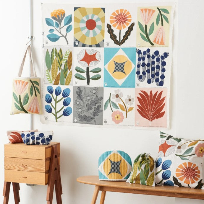 Japan | bookhou 2026 Fabric Calendar 布月曆 | cotton linen printed canvas 棉麻