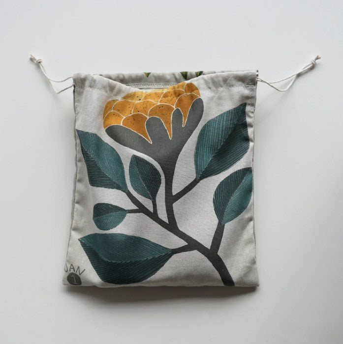 Japan | bookhou 2026 Fabric Calendar 布月曆 | cotton linen printed canvas 棉麻