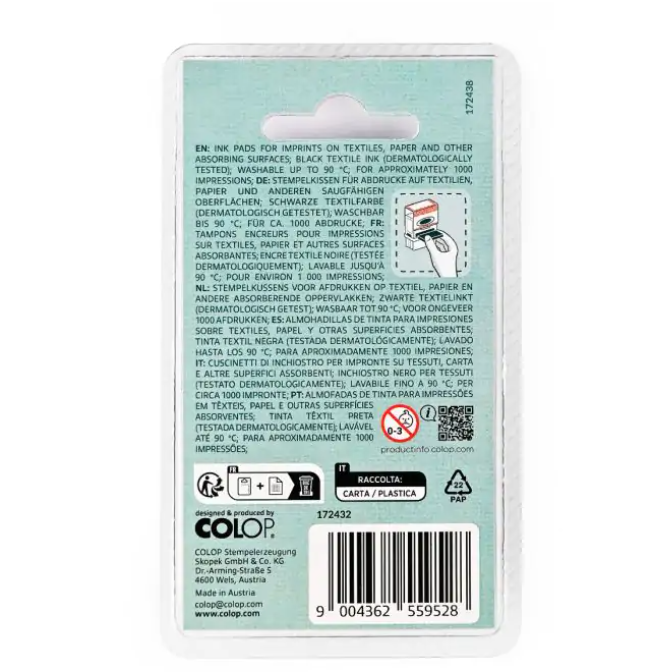 Craft Labeler Replacement pad Printer 20 自製布標 印表機替換墨水墊 - 2pcs