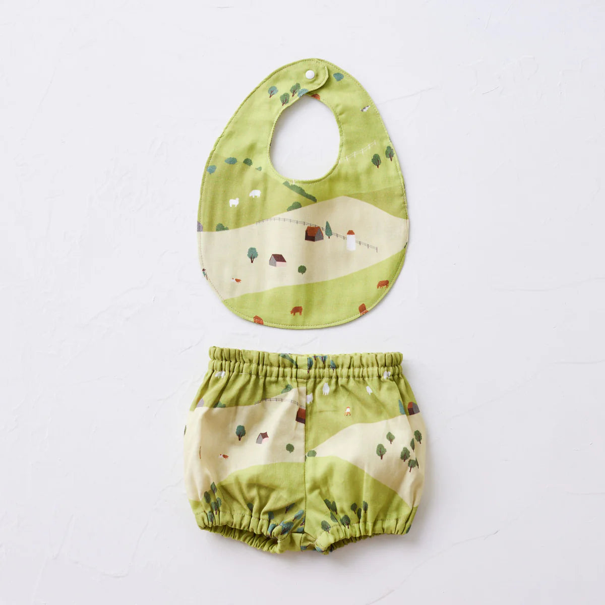 Muddy Works | farm 森林原野 | cotton double gauze 二重紗