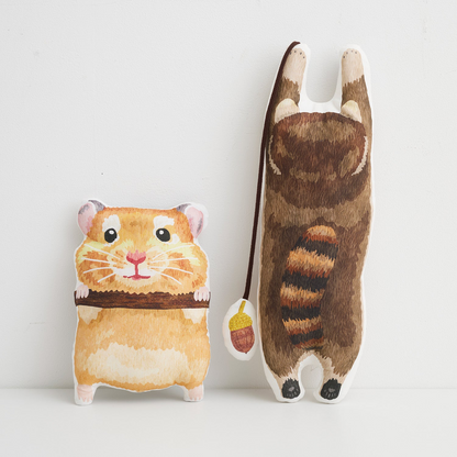 kokka home deco 趴趴動物 | cotton printed sheeting panel 純棉
