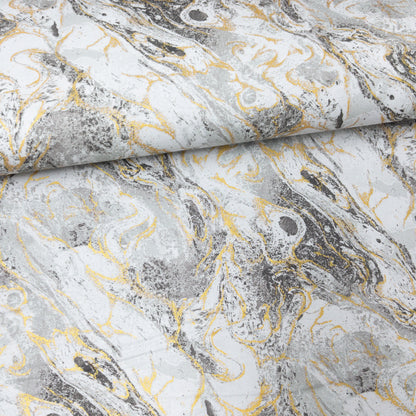 USA | marble 燙金雲石紋 | OEKO-TEX® Standard 100 cotton printed shirting 純棉