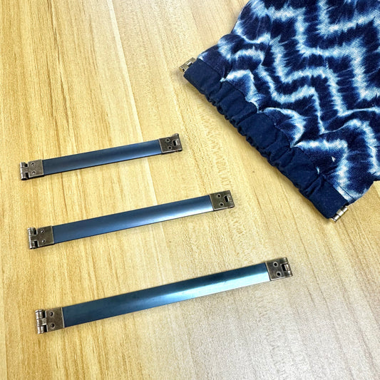 shrapnel purse metal frame bronze 古銅金屬彈片口金 彈簧口金