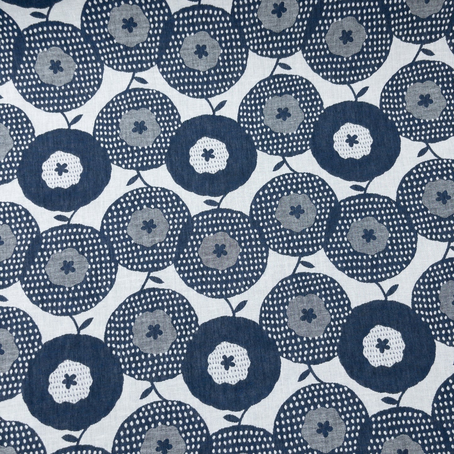 Kobayashi | 抽象果實圖案 | cotton double weave jacquard 純棉雙面提花