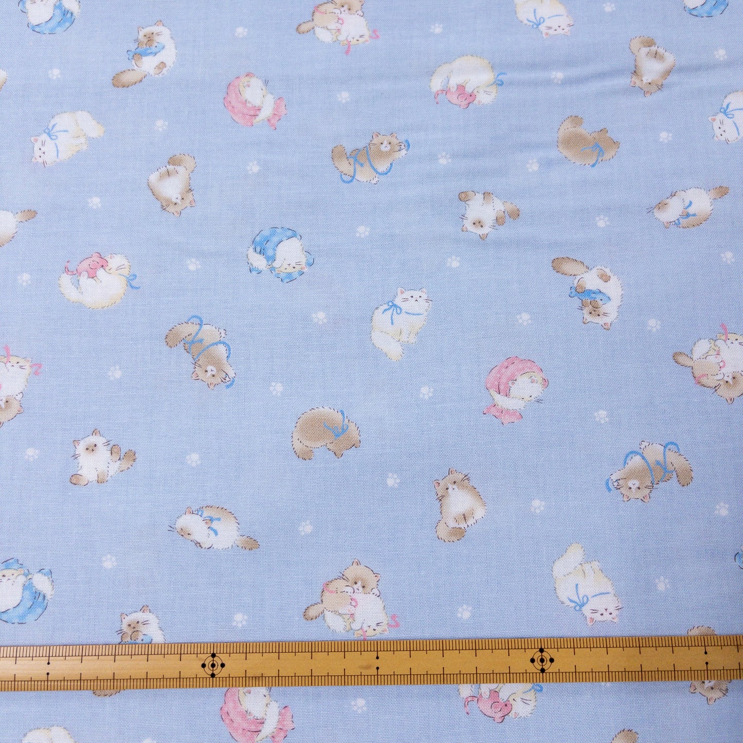 Japan | kitty 肉球小貓 | cotton printed sheeting 純棉
