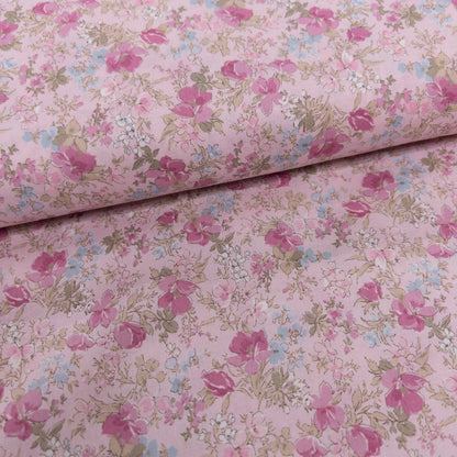 Japan | mignon flower 曼陀羅碎花 | cotton printed lawn 60s 60支薄棉