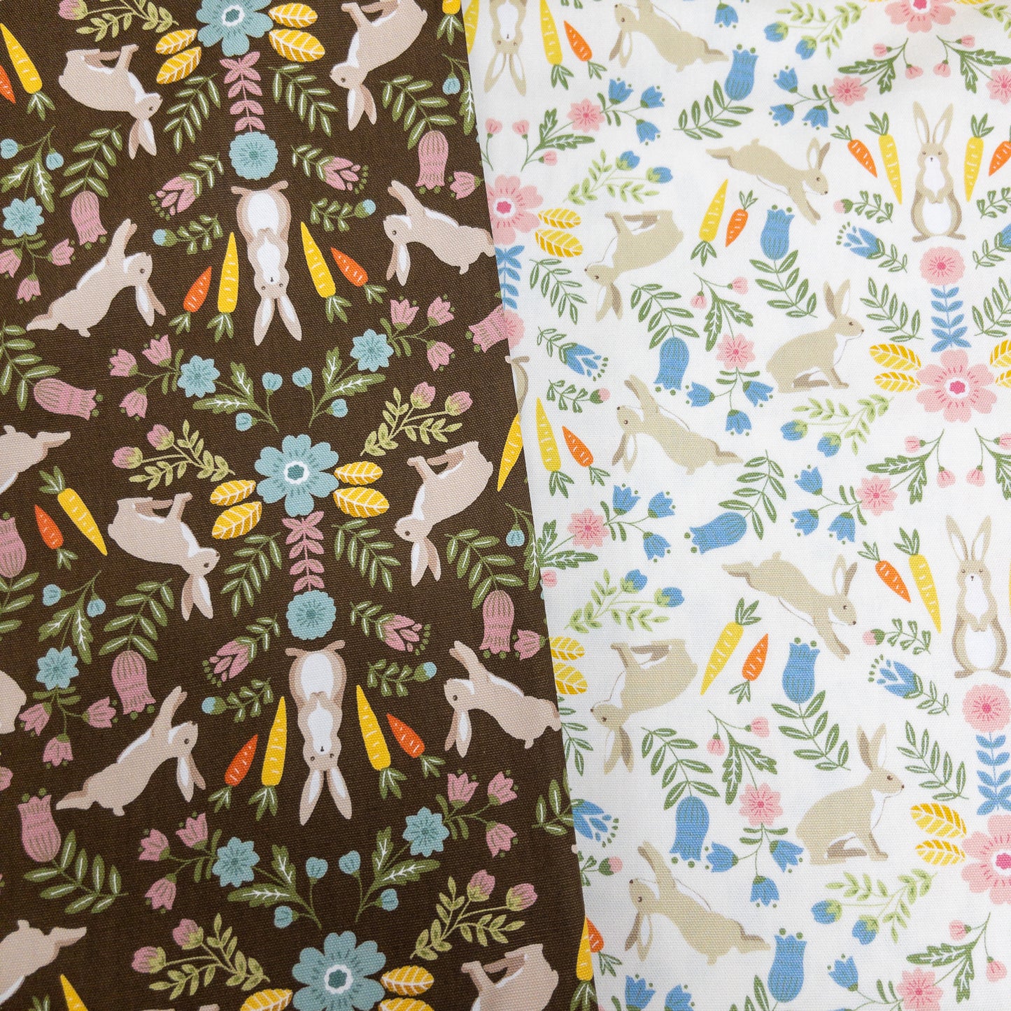 Japan | bunny forest 森林野兔| cotton printed oxford 純棉