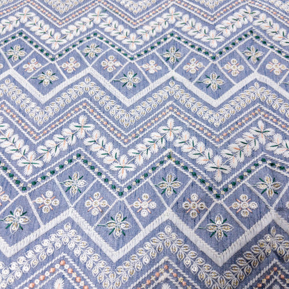 India | ethnic embroidered fabric 民族風刺繡布