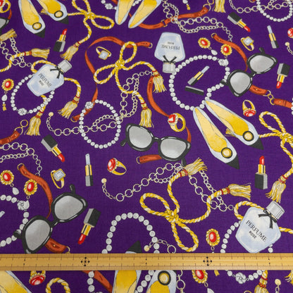 Japan | jewelry perfume 珠寶香水 | cotton printed sheeting 純棉