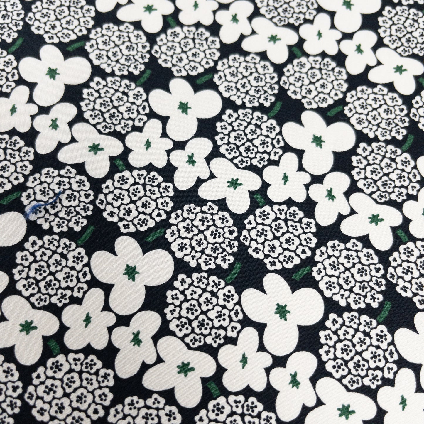 Kobayashi | Nordic flowers 北歐繡球花花朵 | cotton printed sheeting 純棉