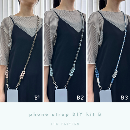 Lok Pattern│花花 - 傘繩編織電話繩材料包DIY kit B+ 教學影片