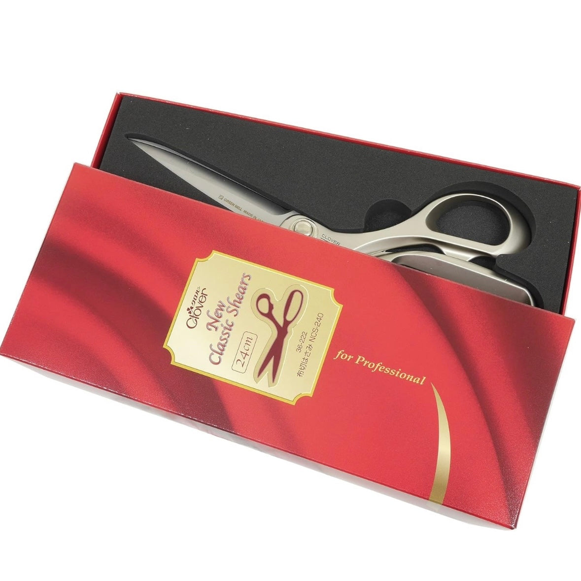 Clover 100%metal -  stainless scissors 全金屬不鏽鋼剪刀 24cm