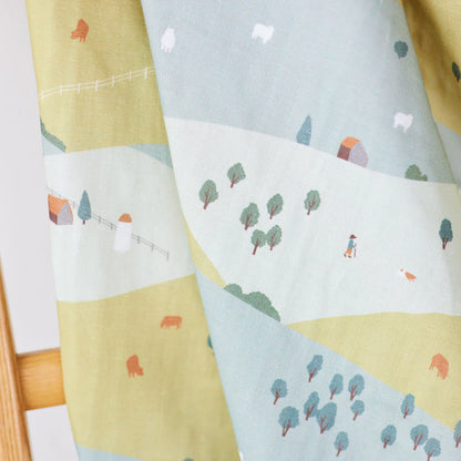 Muddy Works | farm 森林原野 | cotton double gauze 二重紗