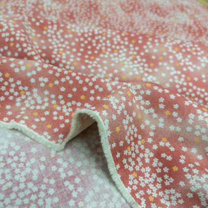 Japan | little sakura 小小櫻花雪 | cotton printed sheeting