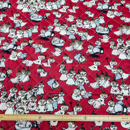 Japan | 阿美 little my | quilted fabric 夾棉