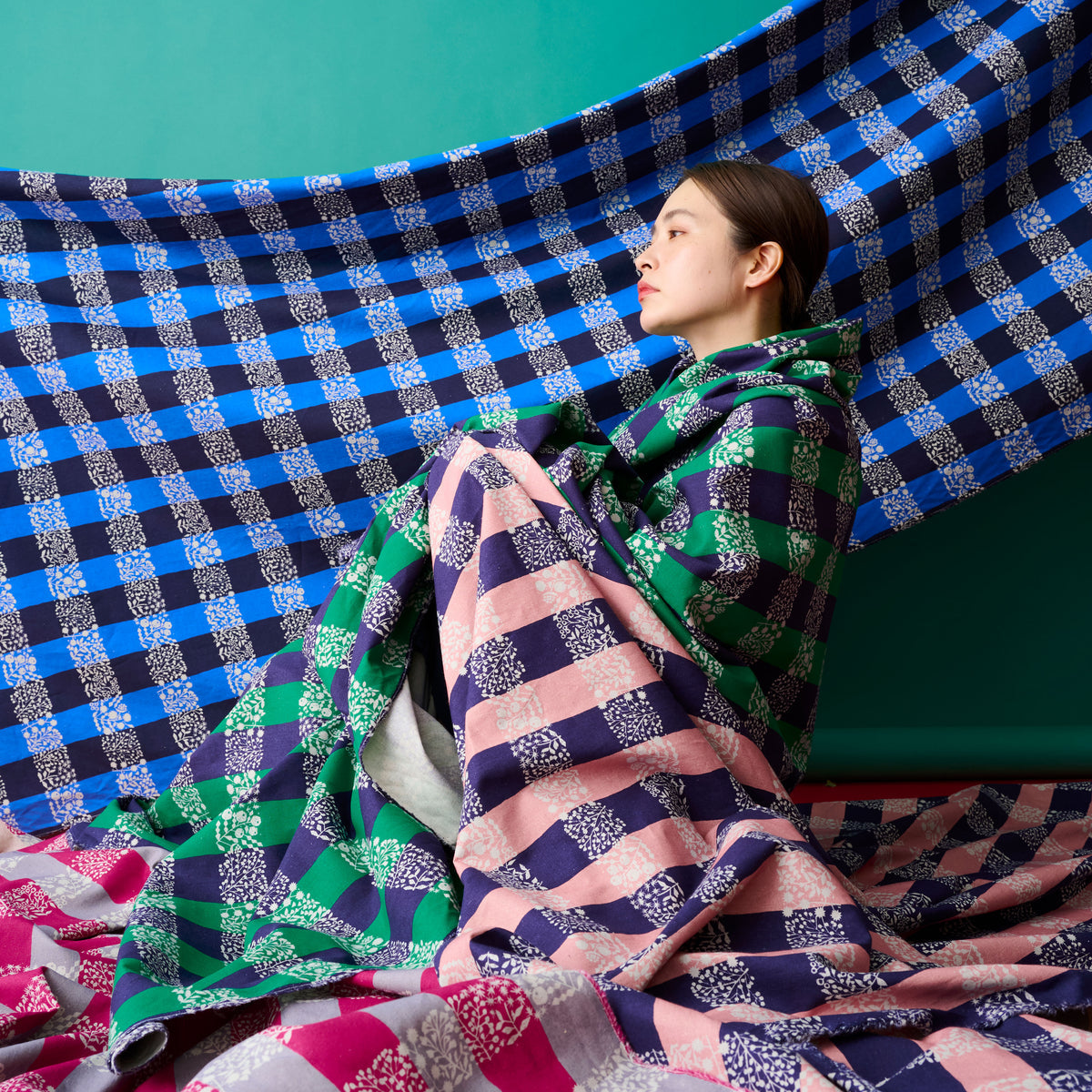 Echino | LATTICE | cotton linen 棉麻