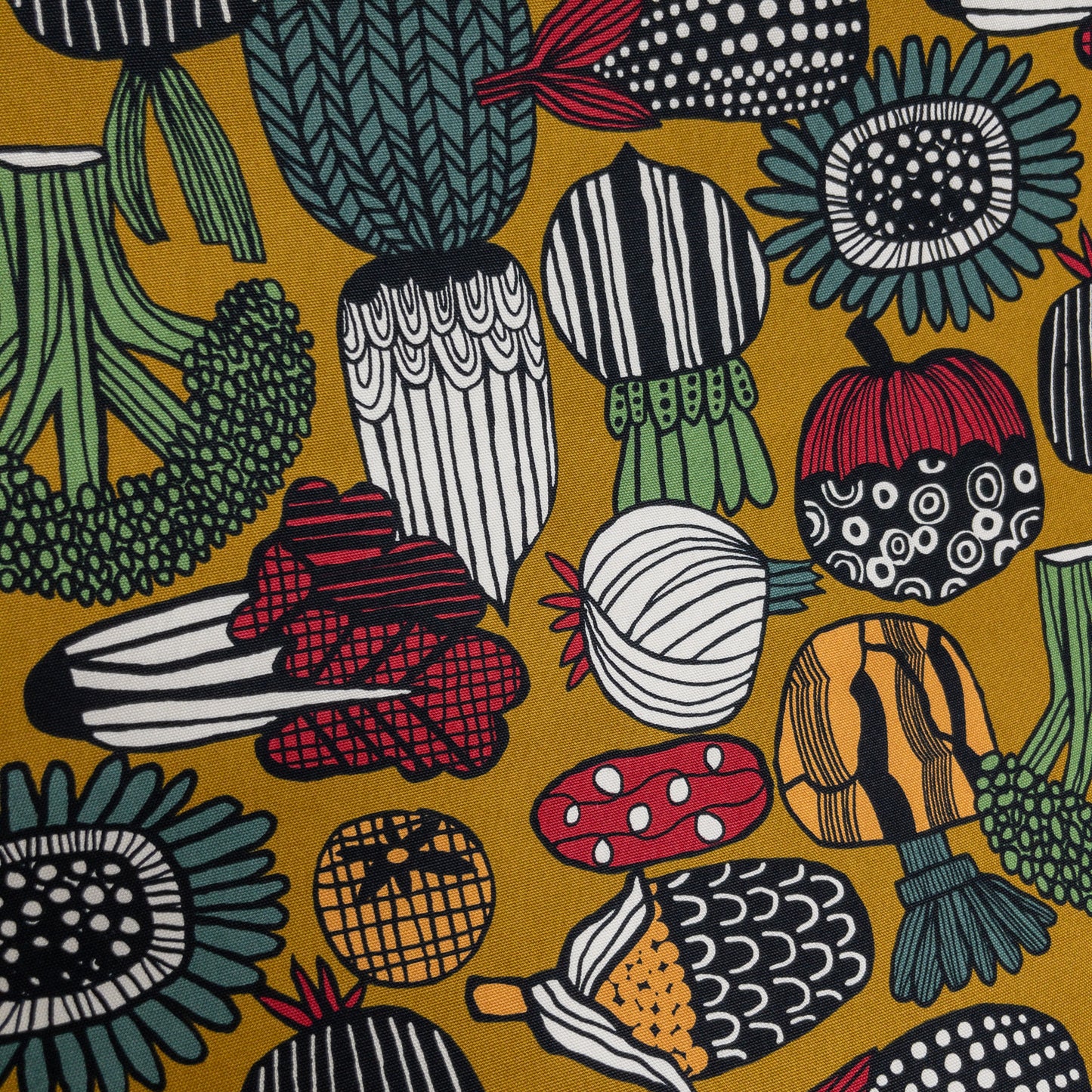 Japan | art vegetable 北歐藝術植物 | cotton printed oxford 純棉