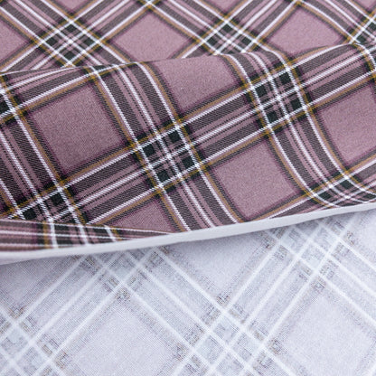 Japan | tartan 方格紋 英倫風 | cotton printed oxford 純棉