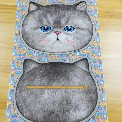 Unclecat 貓叔叔 | Rumi cushion 大頭枕定位布 | cotton linen 棉麻