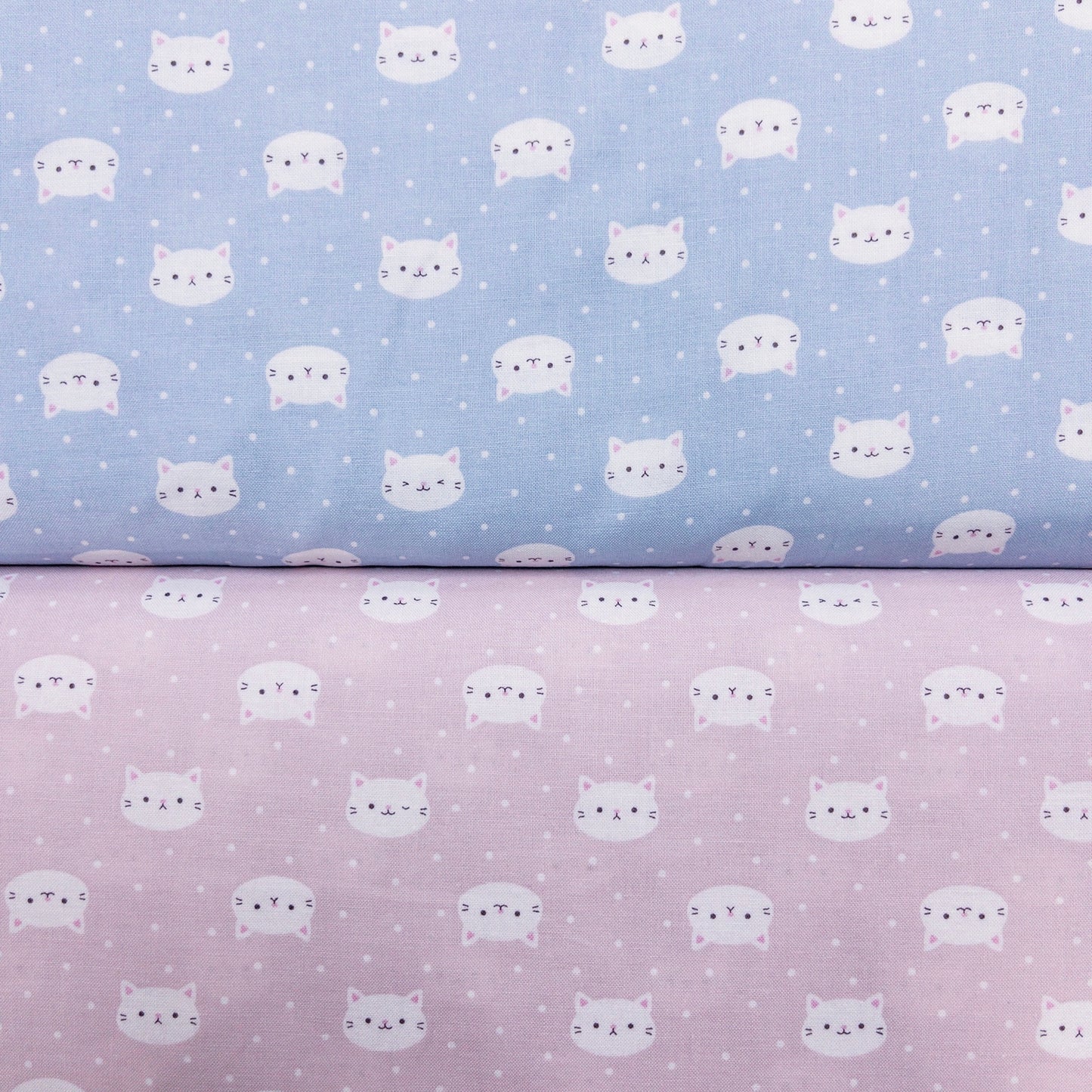 Japan | dots kitten 波點貓咪 | cotton printed sheeting 純棉