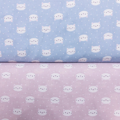 Japan | dots kitten 波點貓咪 | cotton printed sheeting 純棉