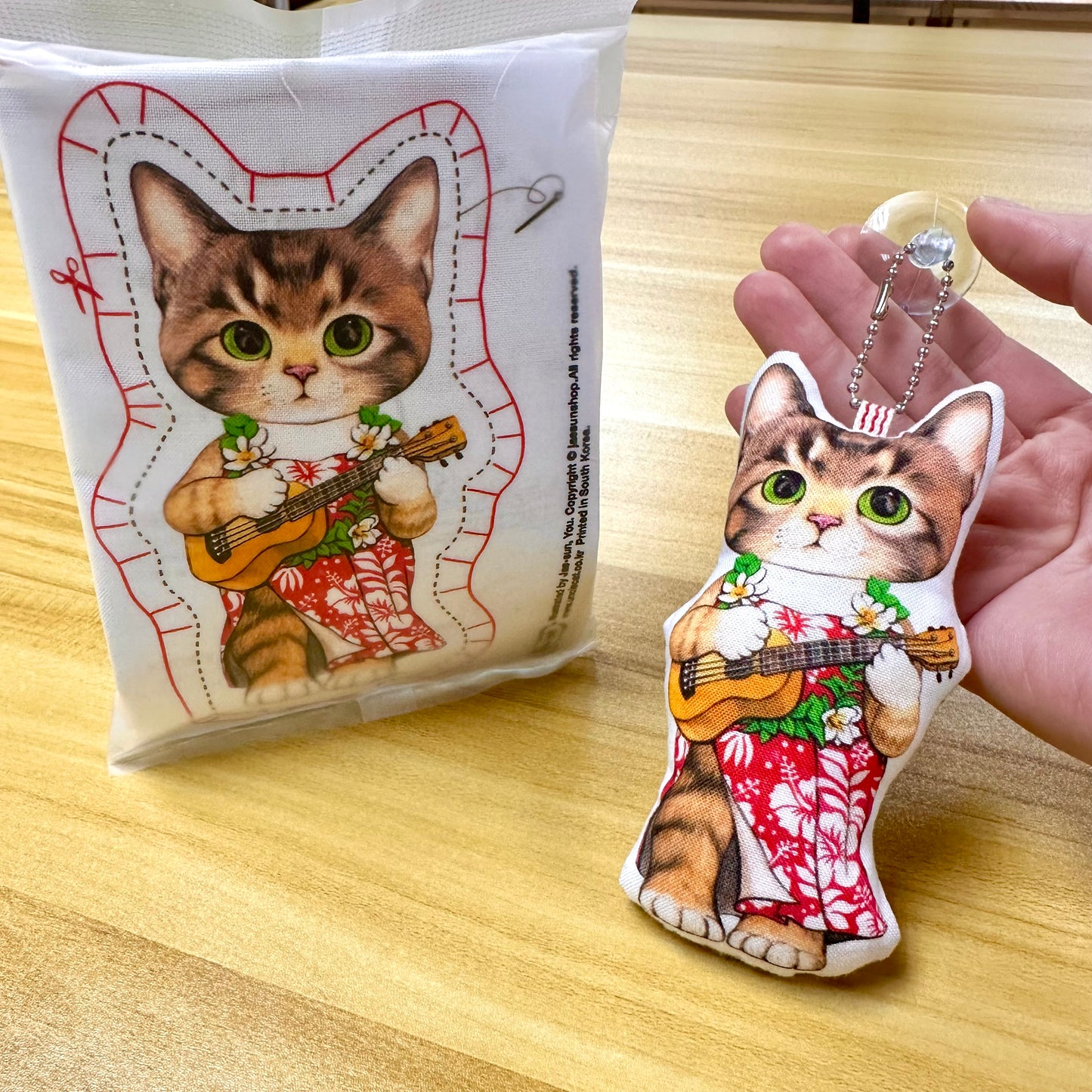 Unclecat 貓叔叔 | diy package 貓貓鑰匙扣