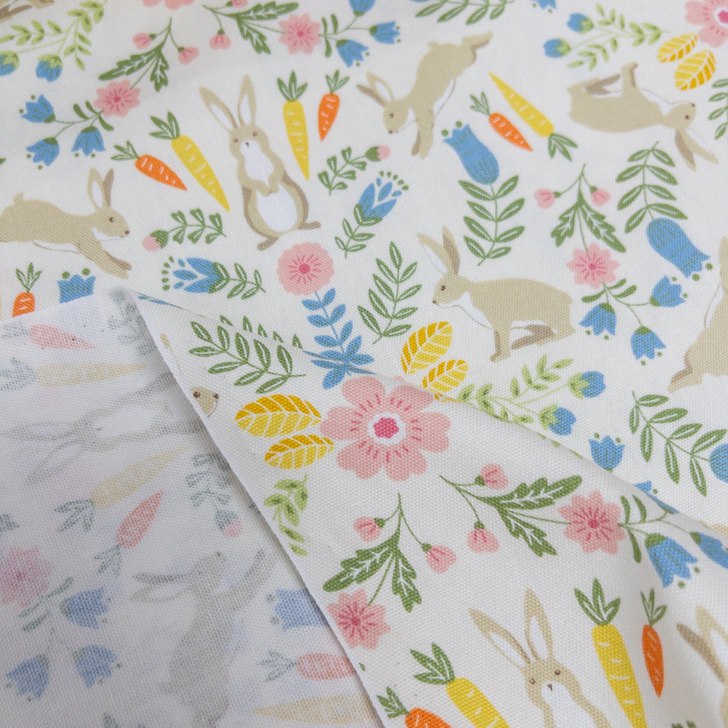 Japan | bunny forest 森林野兔| cotton printed oxford 純棉