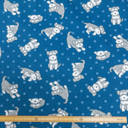 Japan | Schnauzer 史納莎狗狗 | cotton printed oxford 純棉