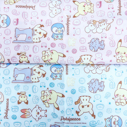 Japan | Pokémon 寵物小精靈比卡超 | cotton printed oxford 純棉