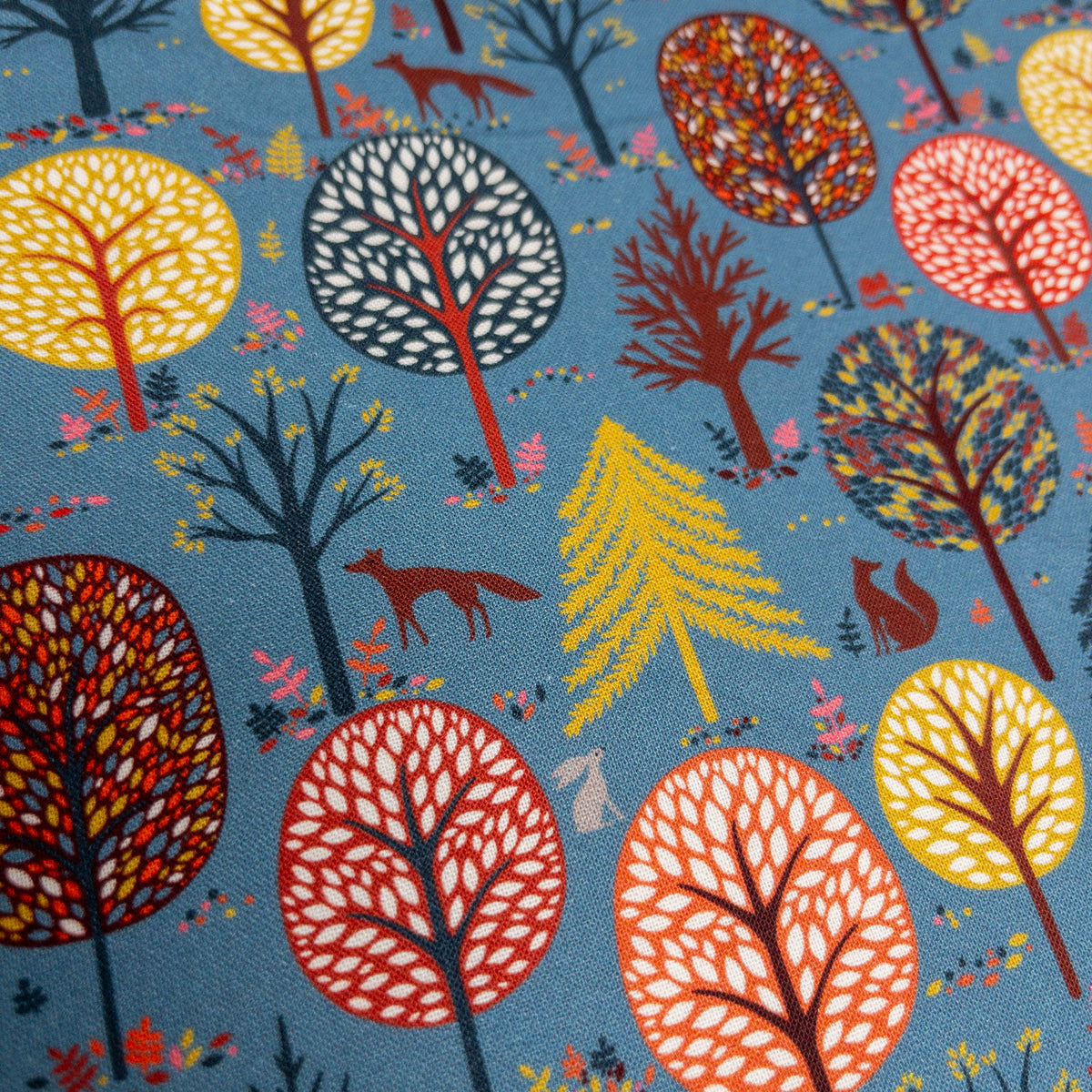 USA | New Forest 抽象森林 | OEKO-TEX® Standard 100 cotton printed sheeting 純棉