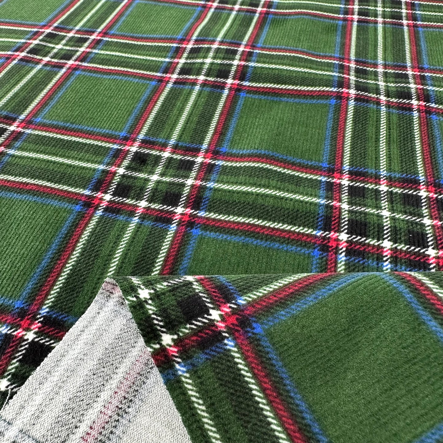 Japan | tartan 方格紋 | cotton printed corduroy 薄燈芯絨