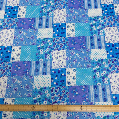 Japan | Petite Floral Polka Dot Patchwork 細花圓點拼布 | cotton printed sheeting