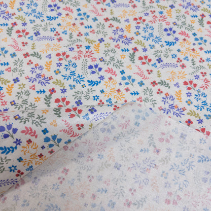 Korea | 五彩植物小花 | TPU clothing waterproof fabric TPU薄膜防水