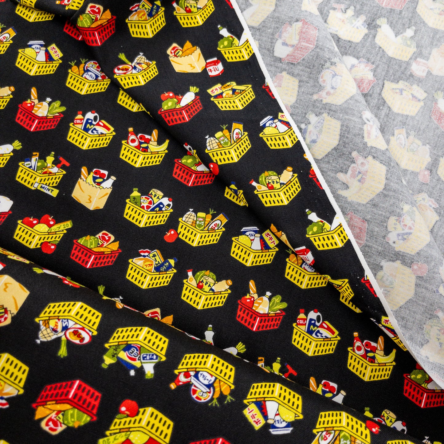 Japan | supermarkets2 模擬超市2 | cotton printed oxford 純棉