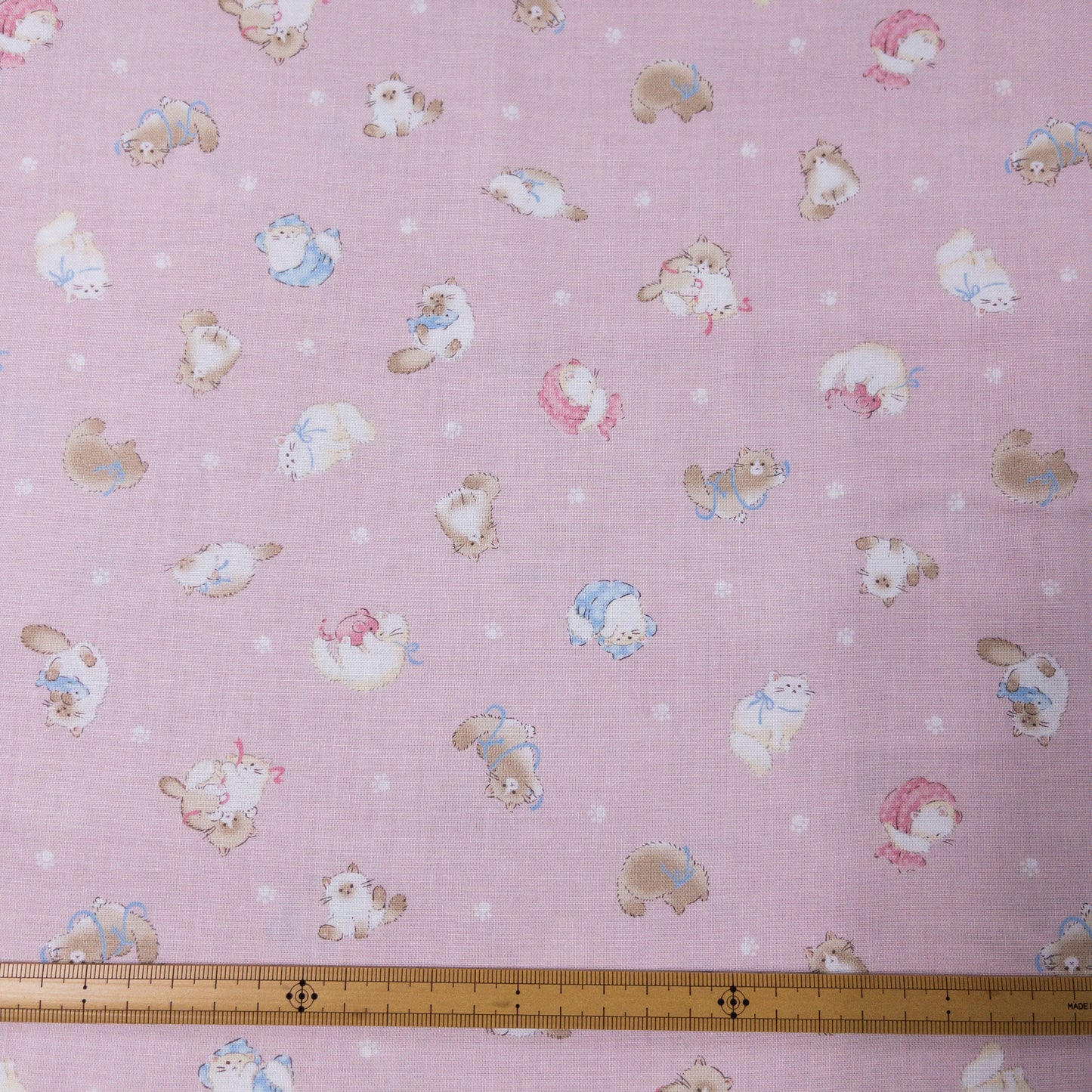 Japan | kitty 肉球小貓 | cotton printed sheeting 純棉