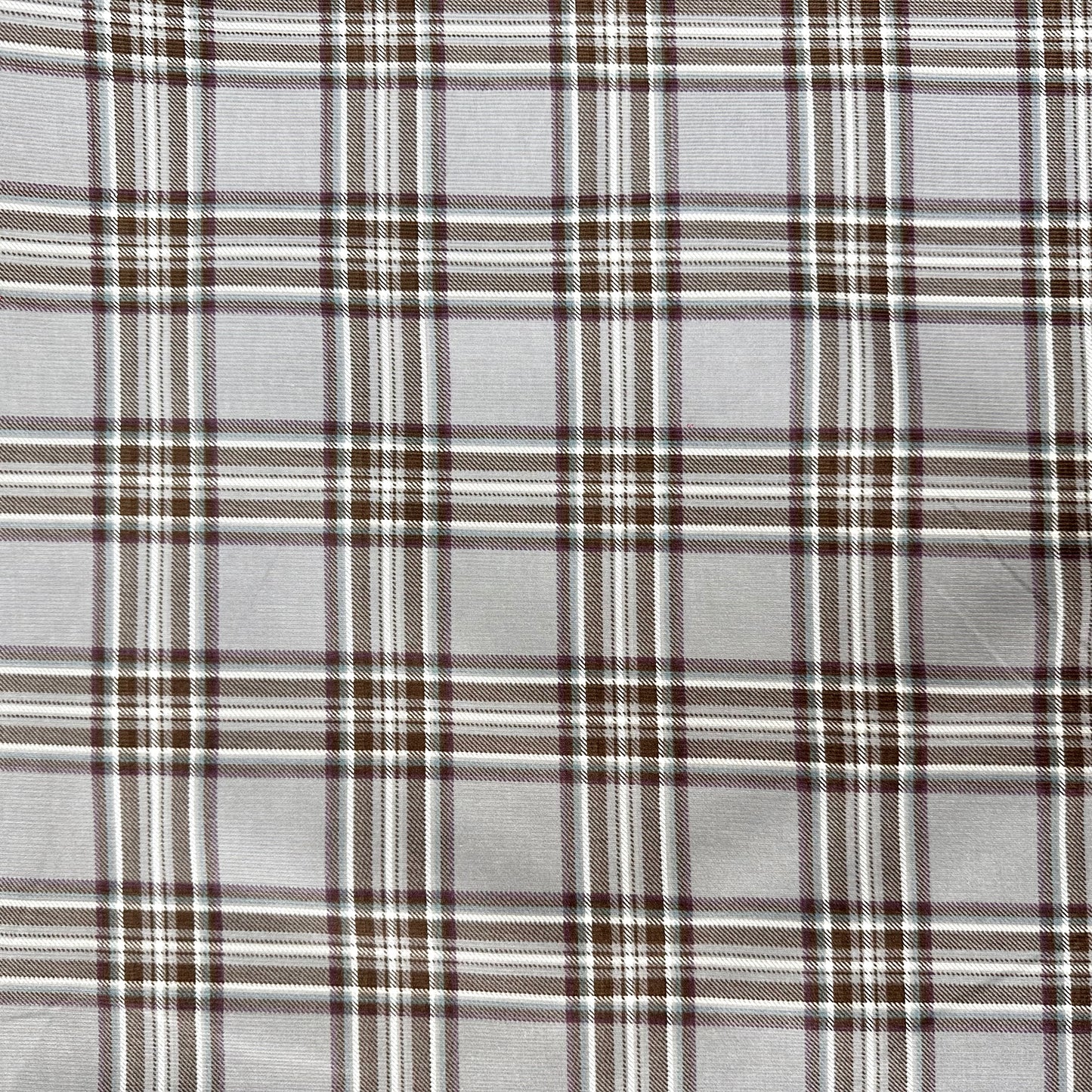 Japan | tartan 方格紋 | cotton printed corduroy 薄燈芯絨