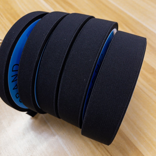 [日本] 黑色優質橡筋 (5尺寸)